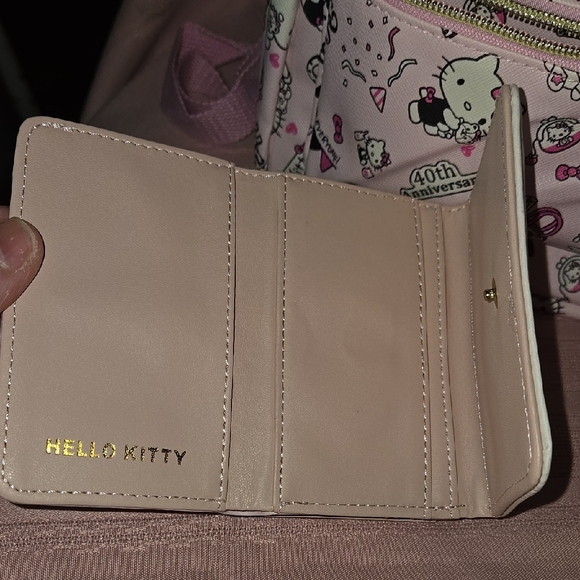 Hello Kitty Pink Backpack and Wallet - Picture 14 of 16